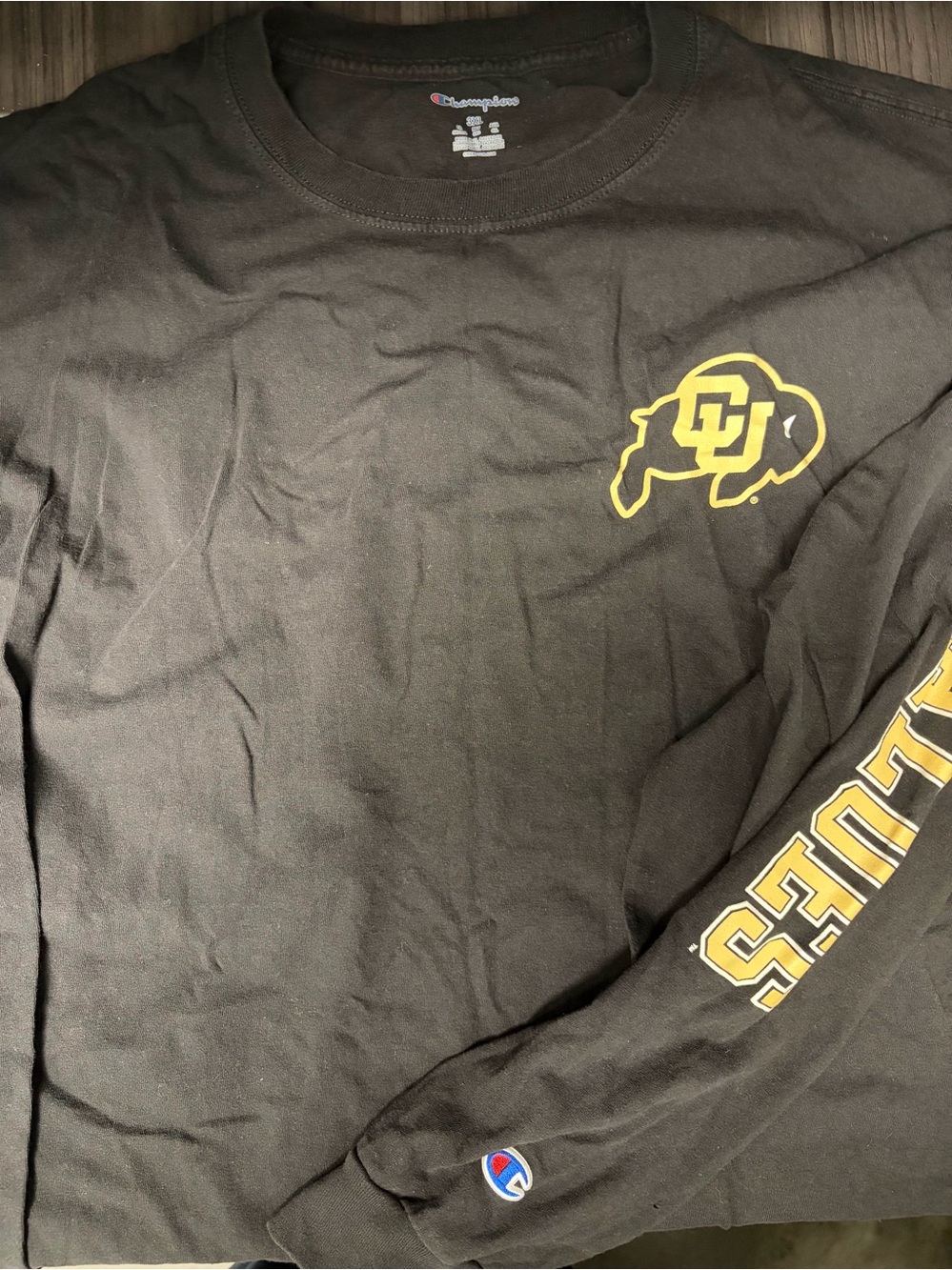 Colorado Buffaloes shirt men size XXXl long sleeve